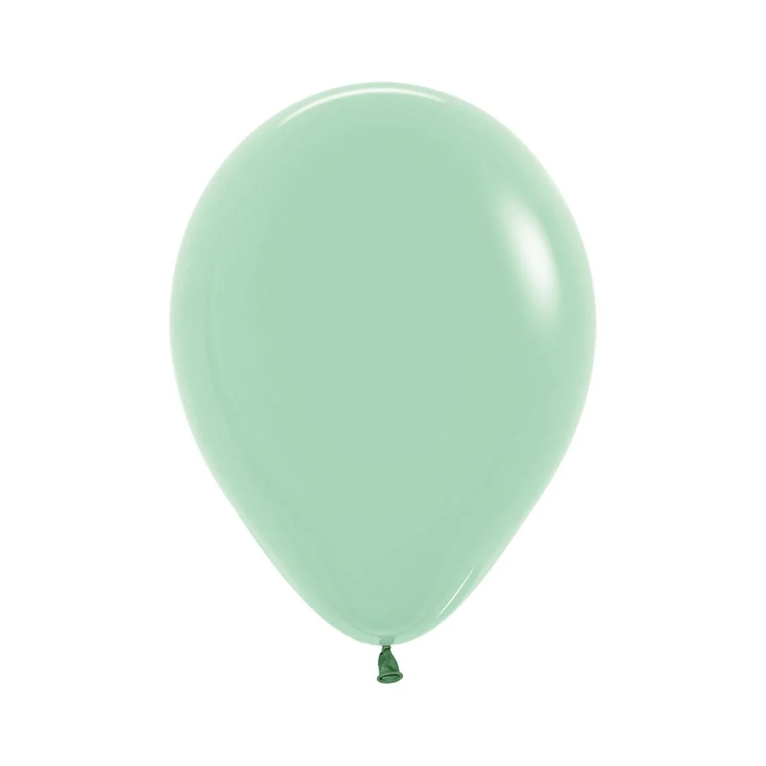 Sempertex Pastel Dusk Green Tea Latex Balloon - Various Sizes - Image 3