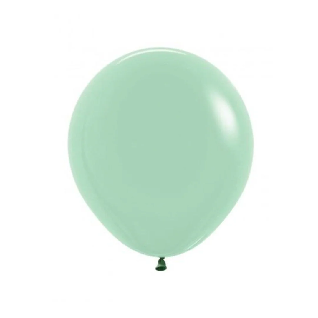 Sempertex Pastel Dusk Green Tea Latex Balloon - Various Sizes - Image 4