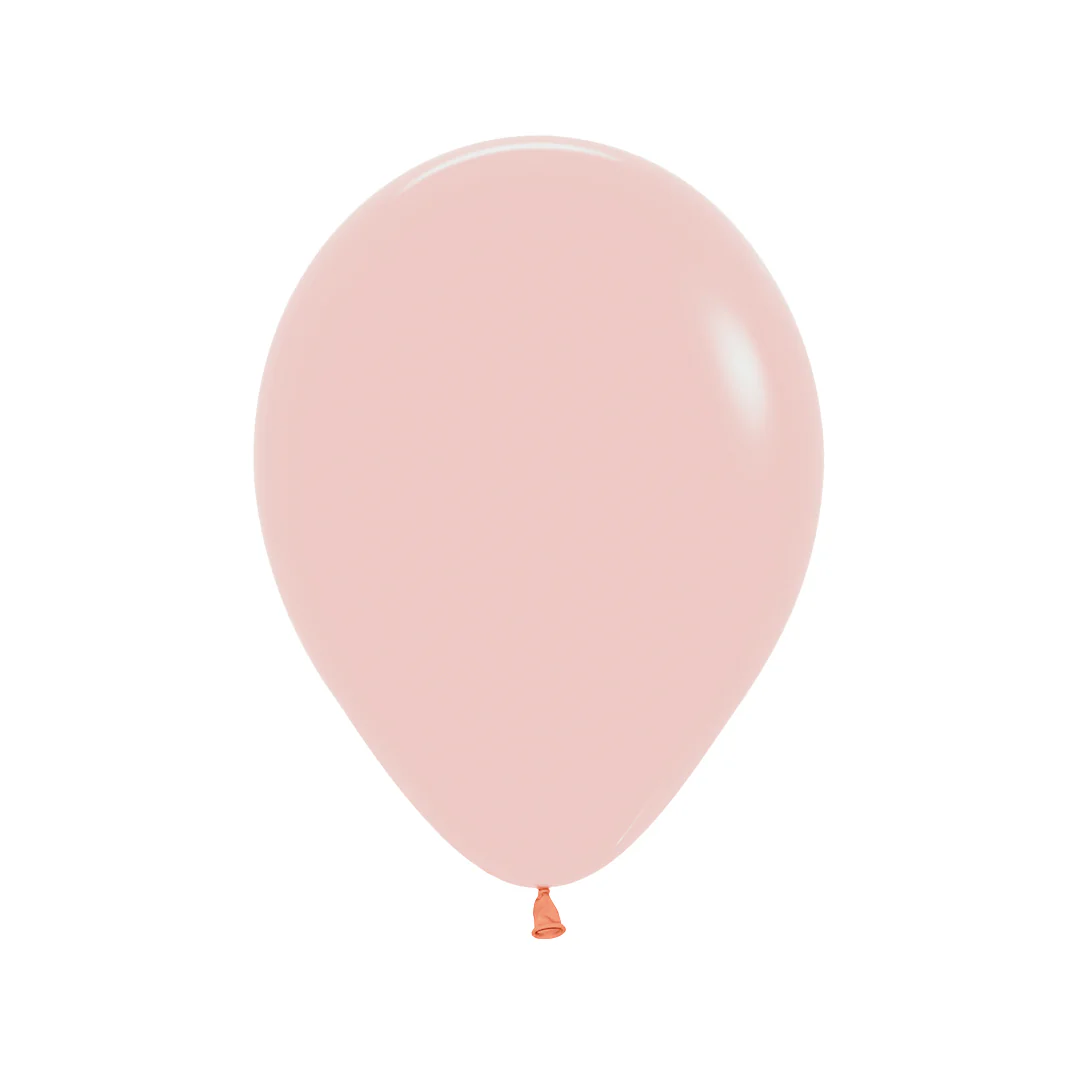 Sempertex Pastel Matte Melon Latex Balloon - Various Sizes - Image 4