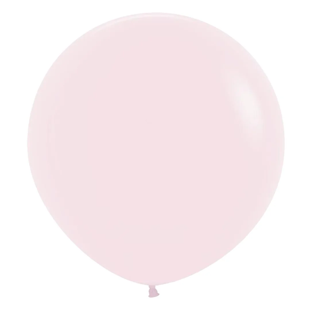 Sempertex Pastel Matte Pink Latex Balloon - Various Sizes - Image 3