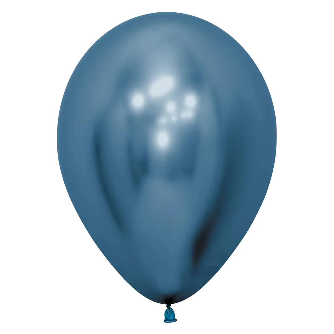 Sempertex Reflex Blue Latex Balloon - Various Sizes