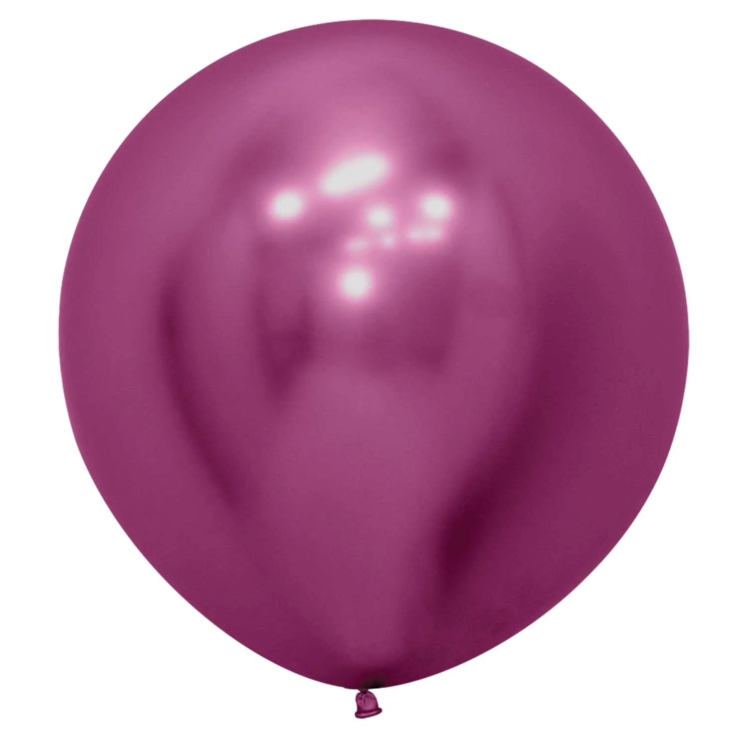 Sempertex Reflex Fuchsia Latex Balloon - Various Sizes - Image 2
