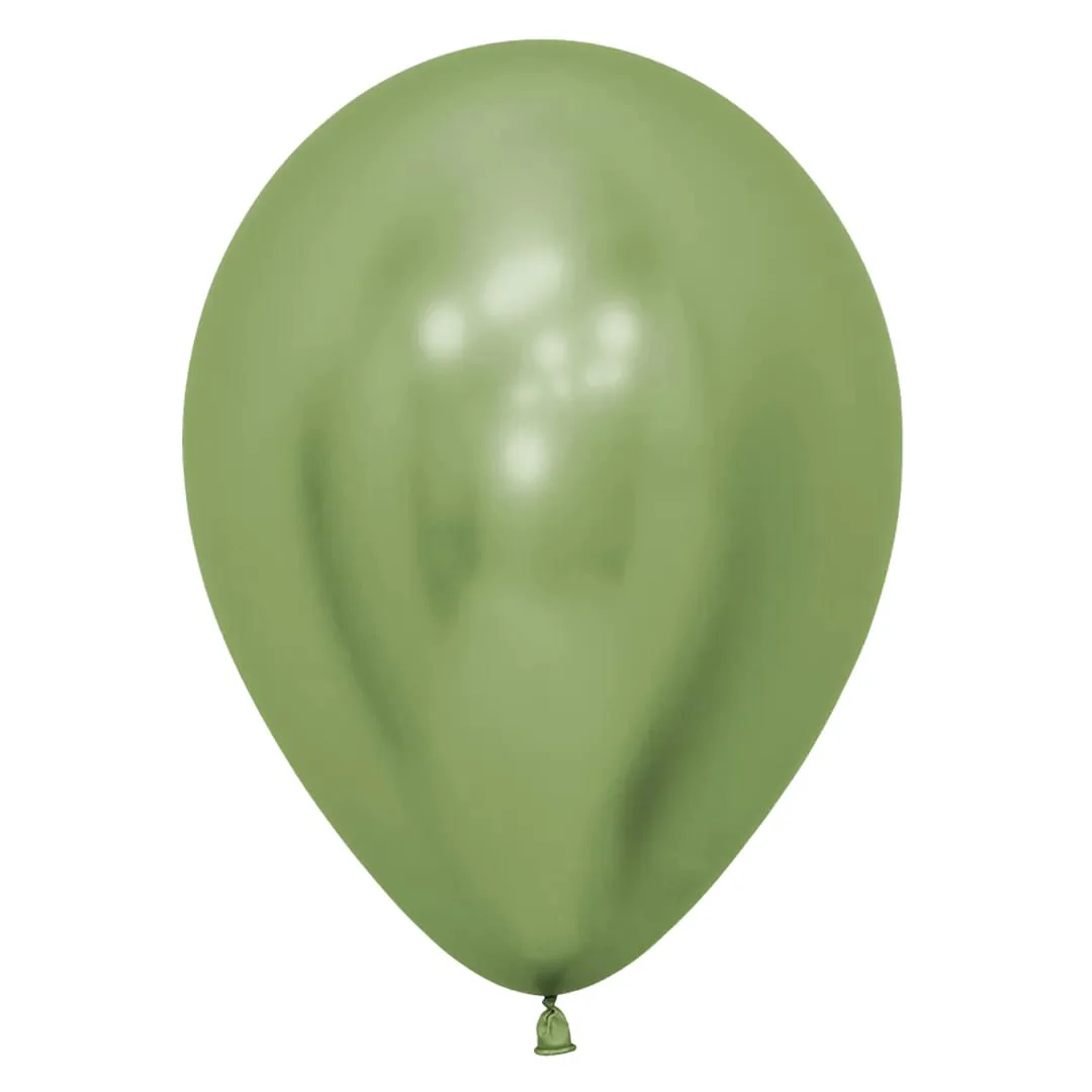 Sempertex Reflex Lime Green Latex Balloon - Various Sizes