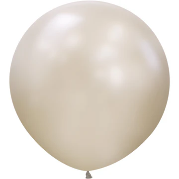 Sempertex Silk Cream Pearl Latex Balloon - Various Sizes - Image 2