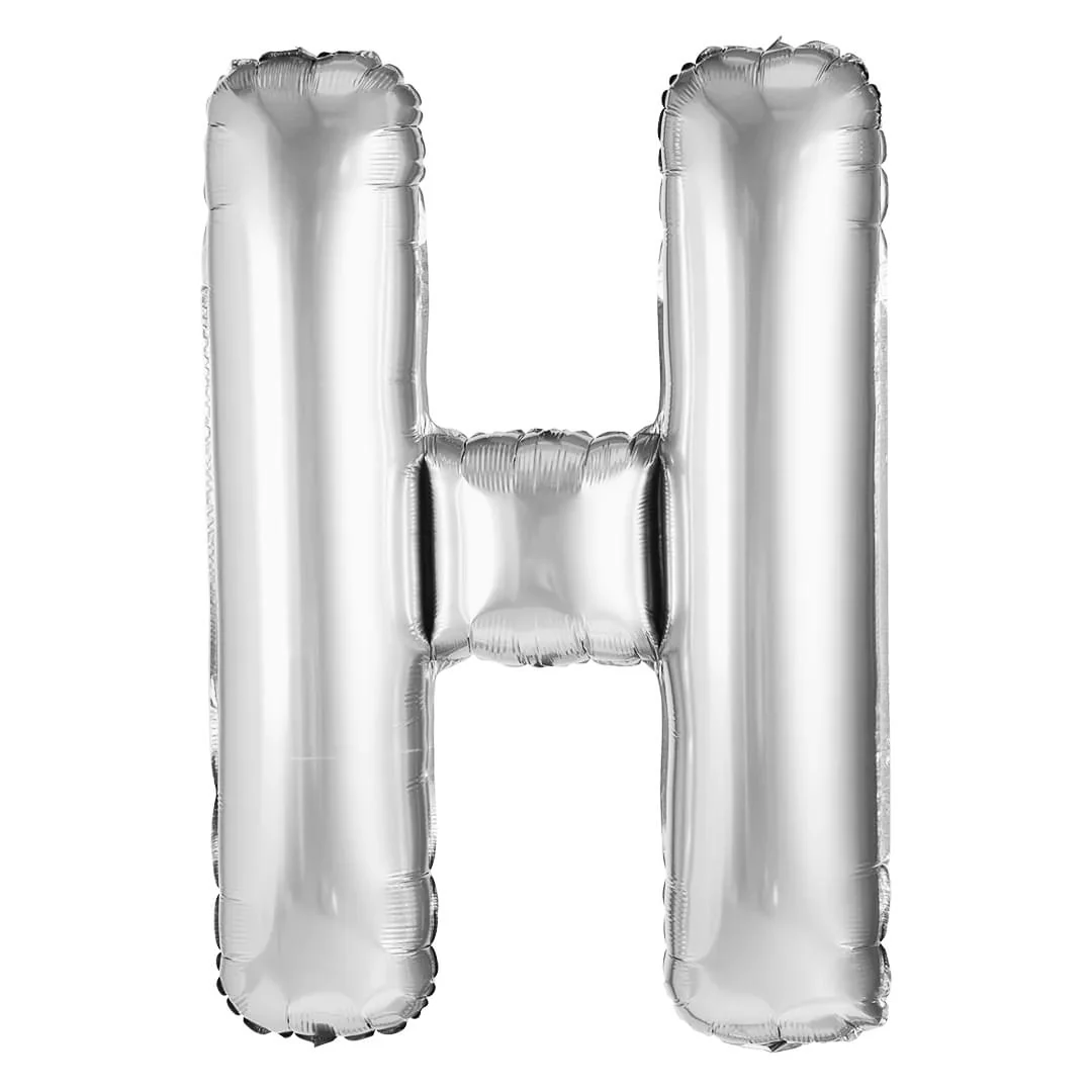 Grabo Silver H Letter 26"