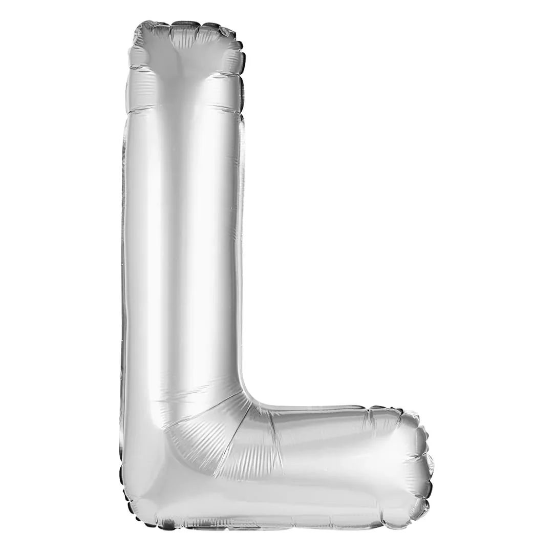 Grabo Silver L Letter 26"
