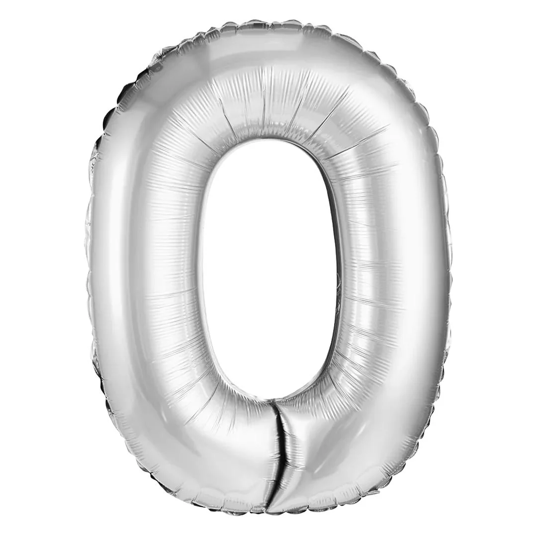 Grabo Silver O Letter 26"