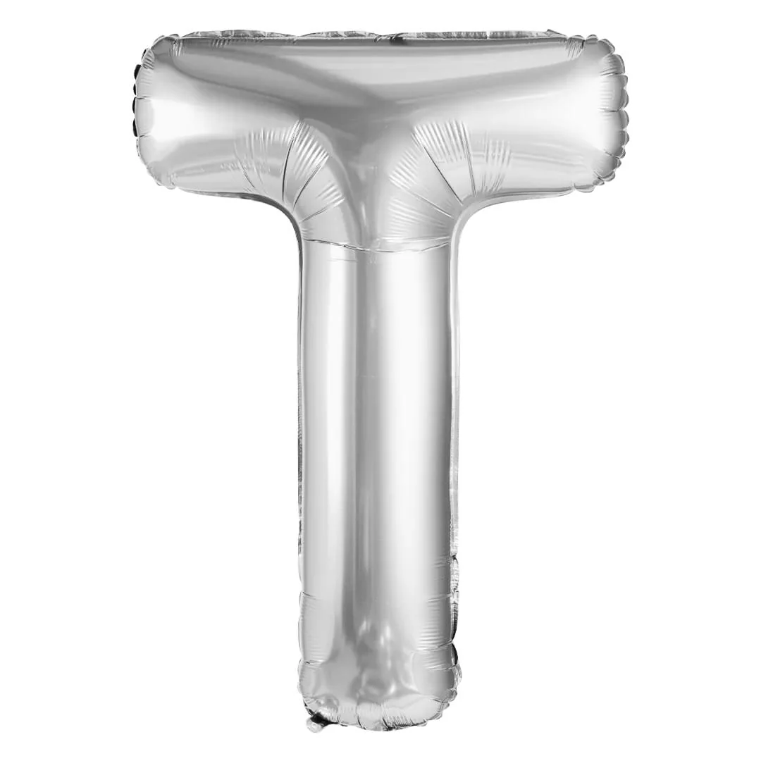 Grabo Silver T Letter 26"
