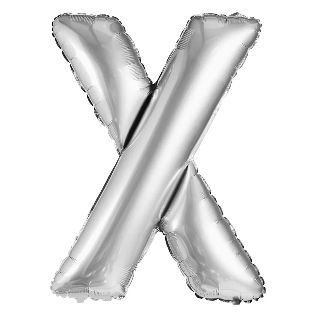 Grabo Silver X Letter 26"