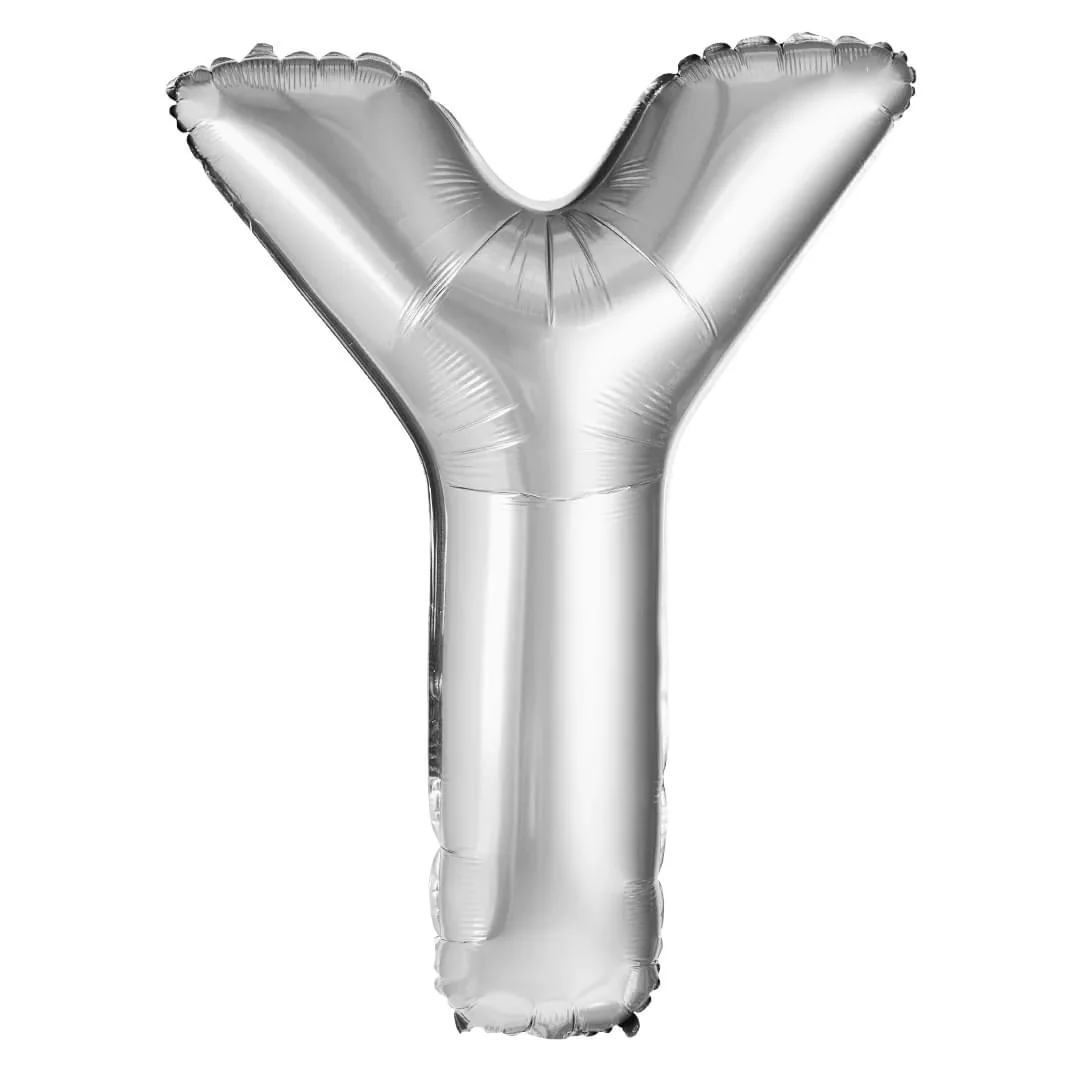 Grabo Silver Y Letter 26"