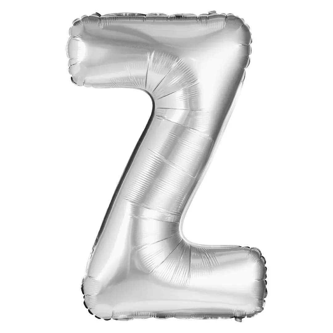 Grabo Silver Z Letter 26"