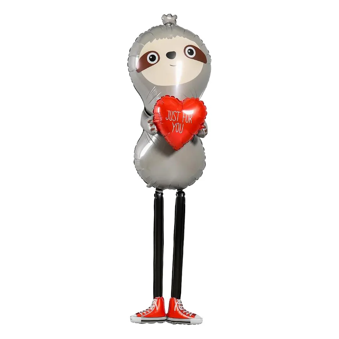 Betallic Sloth Special Delivery 5ft Supershape Foil Balloon (1)