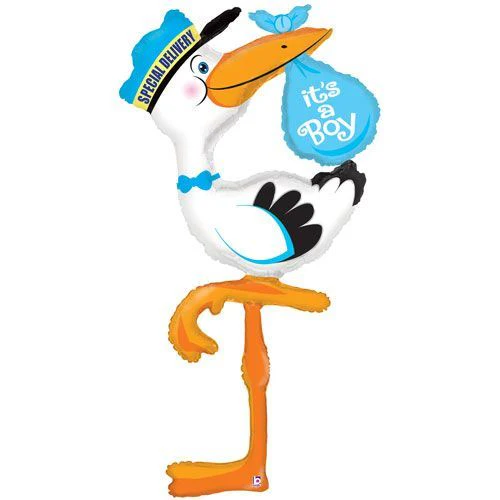 Special Delivery Stork Boy Supershape