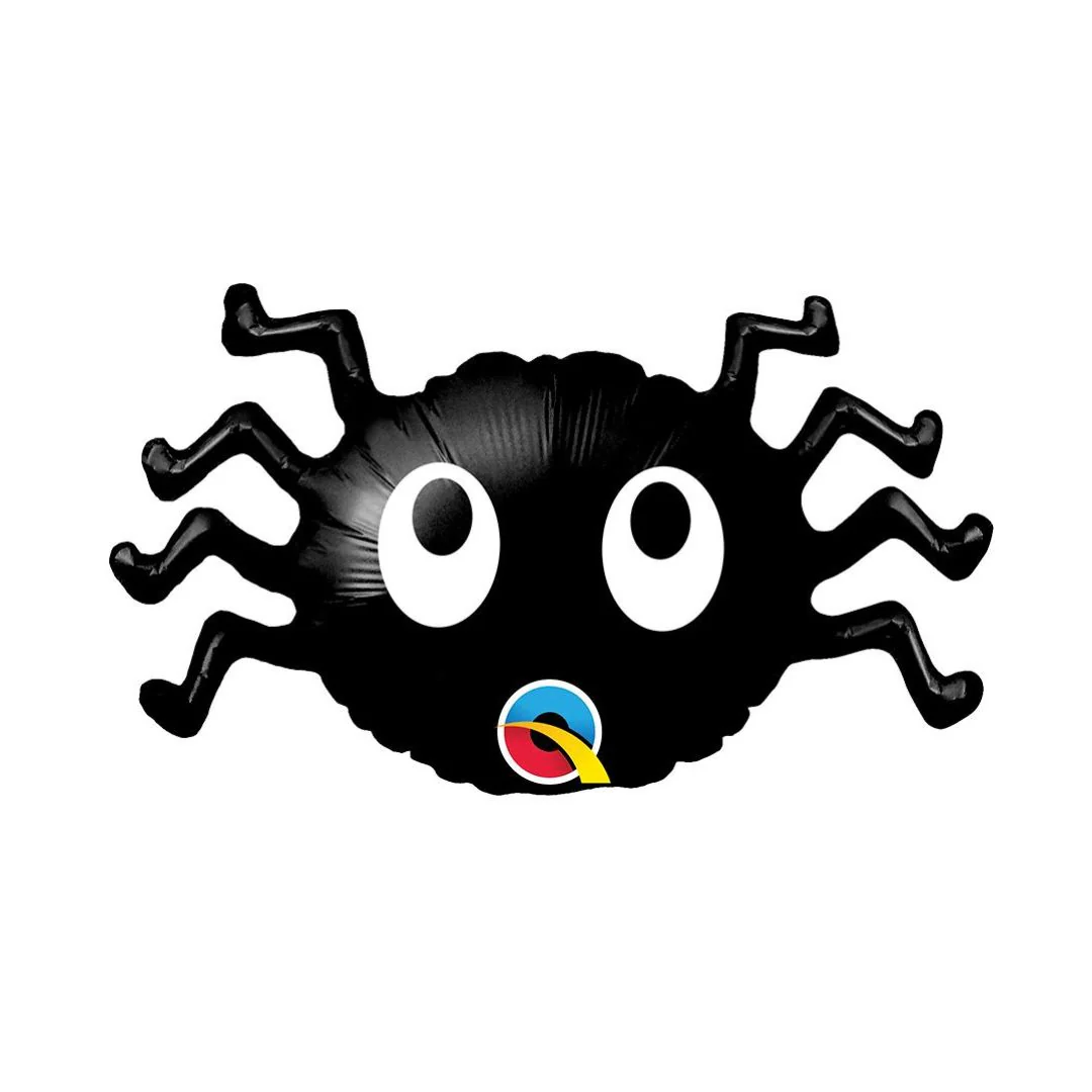 Qualatex Spider Eyes Mini 14" Air-Filled Foil Balloon (1) Discontinued