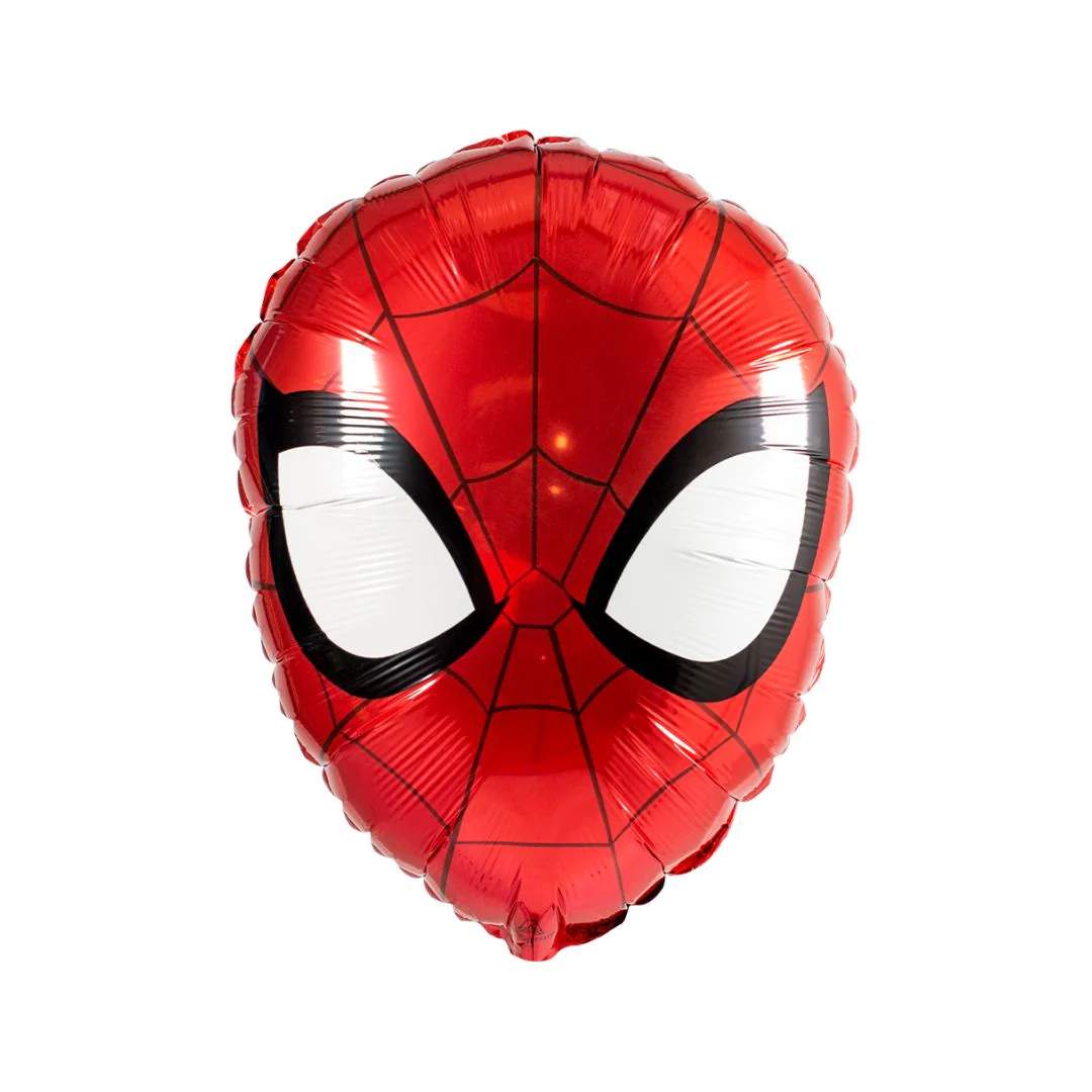 Anagram Spiderman Mask Animated Junior 17" Foil Balloon (1)