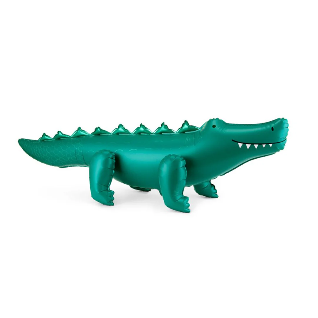 Standing Crocodile 50" x 14" Air-filled Foil Balloon (1)