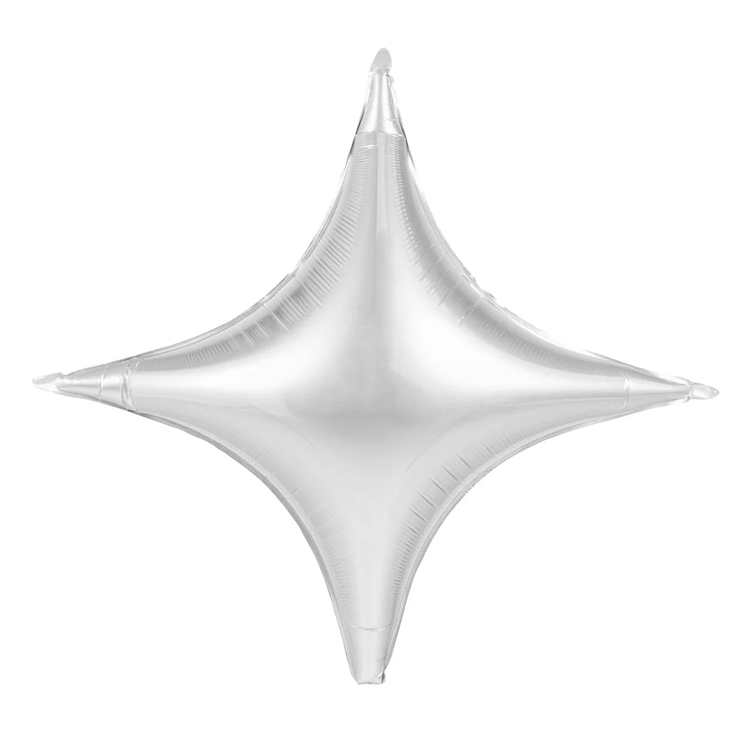 Prima Starpoint Cross 30" Silver Foil Balloon (1)