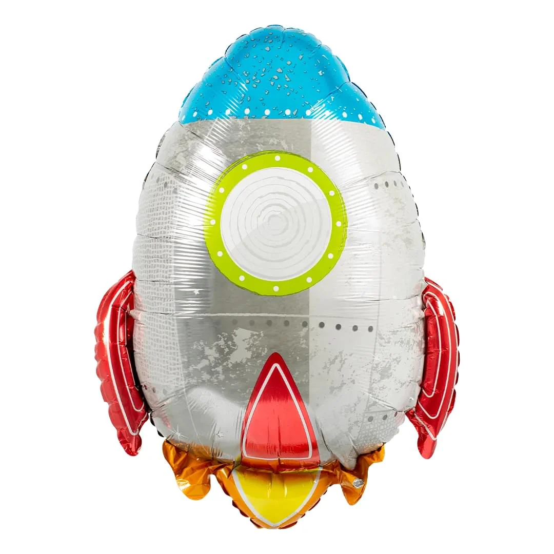 Anagram Blast Off Birthday 29" Supershape Foil Balloon (1)