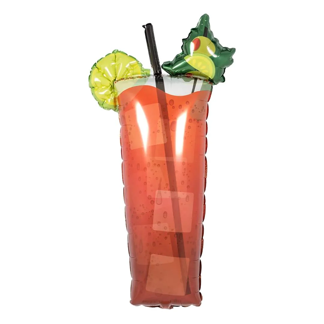 Anangram Bloody Mary 37" Supershape Foil Balloon (1)