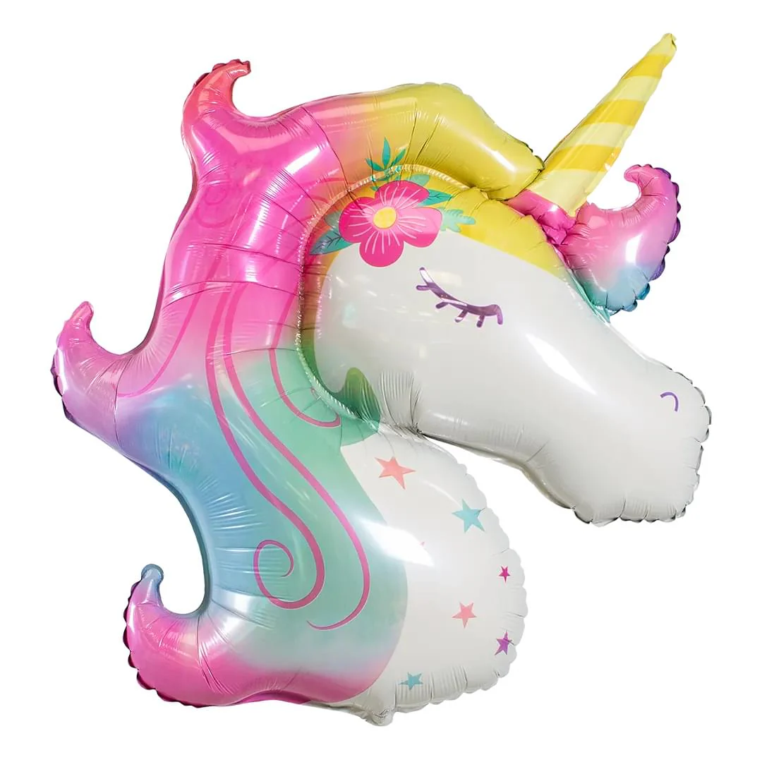 Anagram Enchanted Unicorn 33" Supershape Foil Balloon (1)