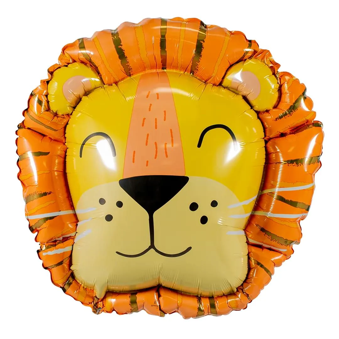 Anagram Get Wild Lion 28" Supershape Foil Balloon (1)