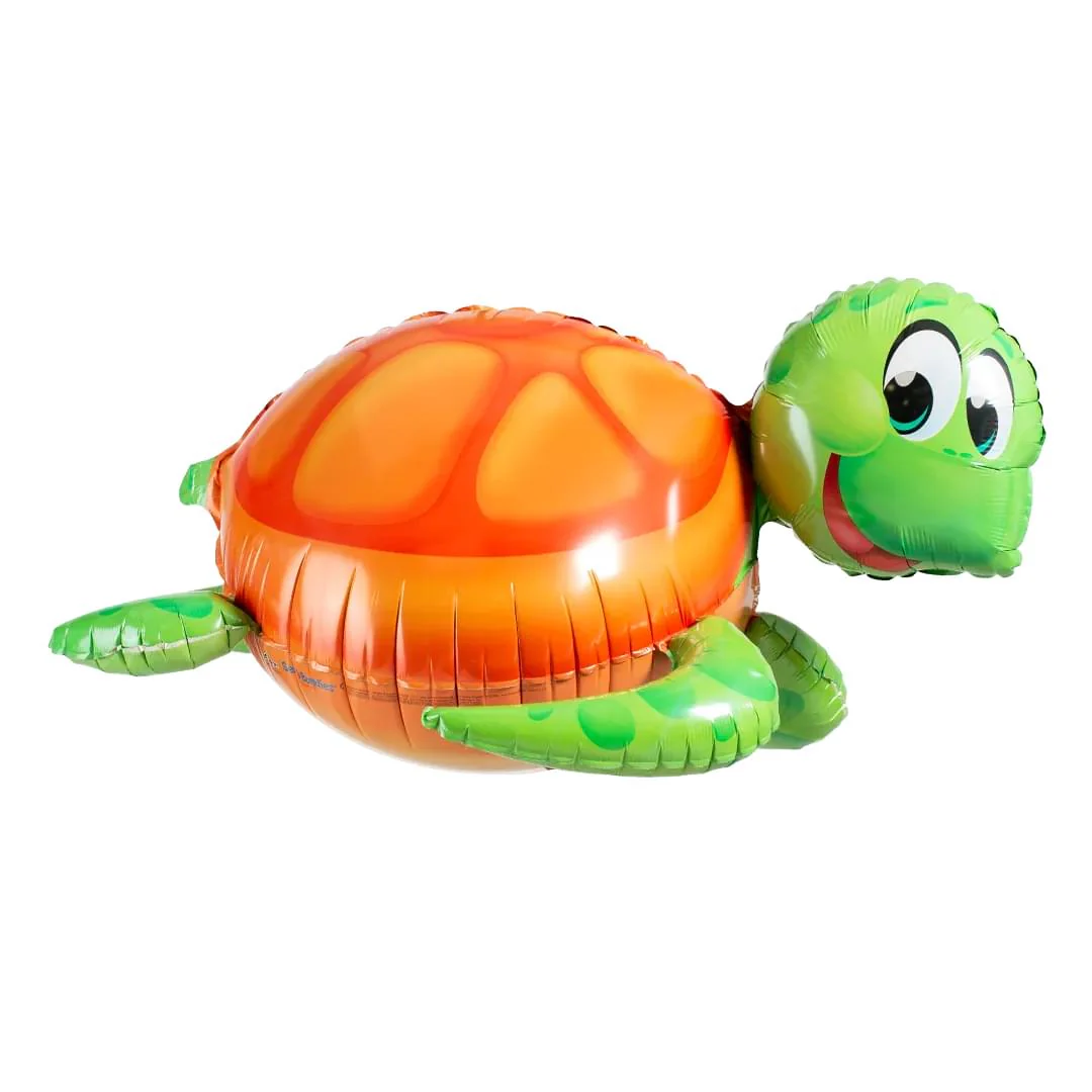 Anagram Silly Sea Turtle Supershape 31" Foil Balloon (1)