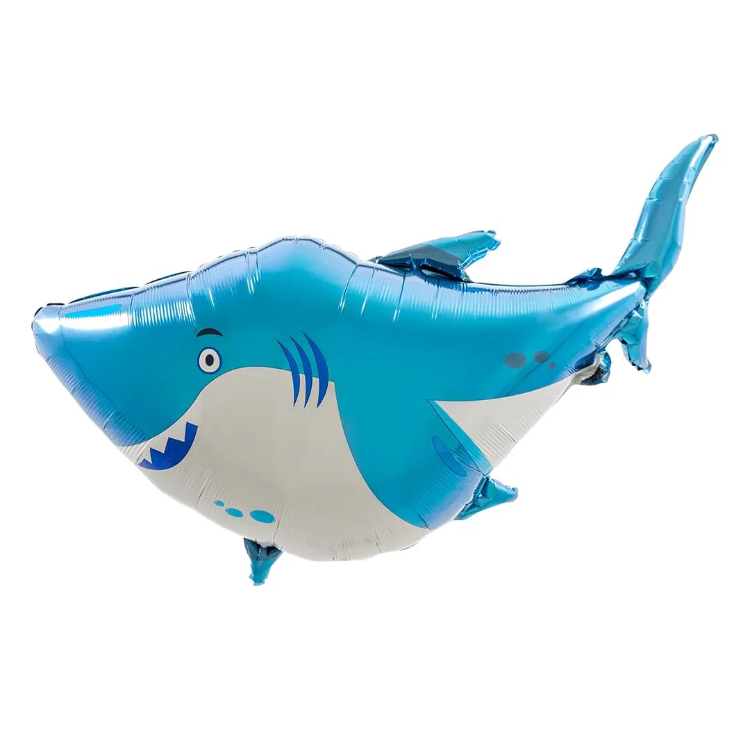Anagram Ocean Buddies Shark 24" Supershape Foil Balloon (1)