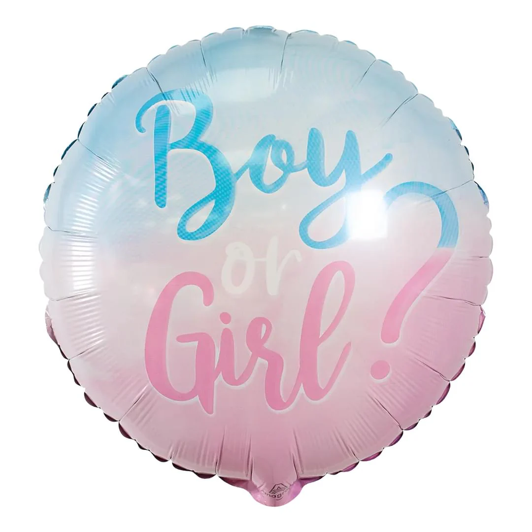 Anagram The Big Reveal 18" Circle Foil Balloon (1)
