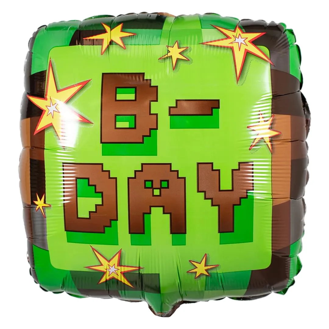 Anagram TNT Party B-Day Standard 18" Square Foil Balloon (1)