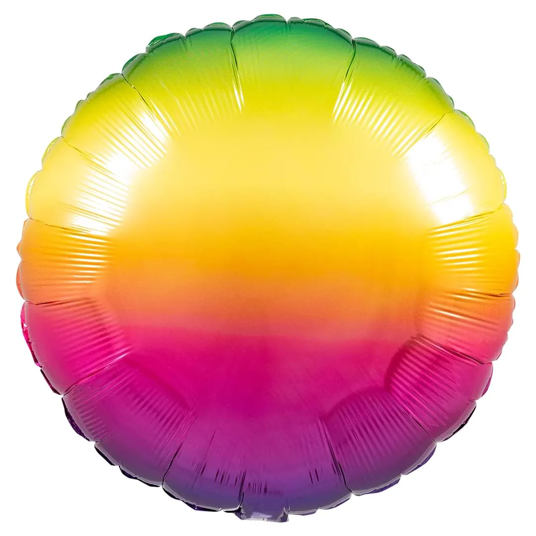 Vibrant Ombre 18" Circle