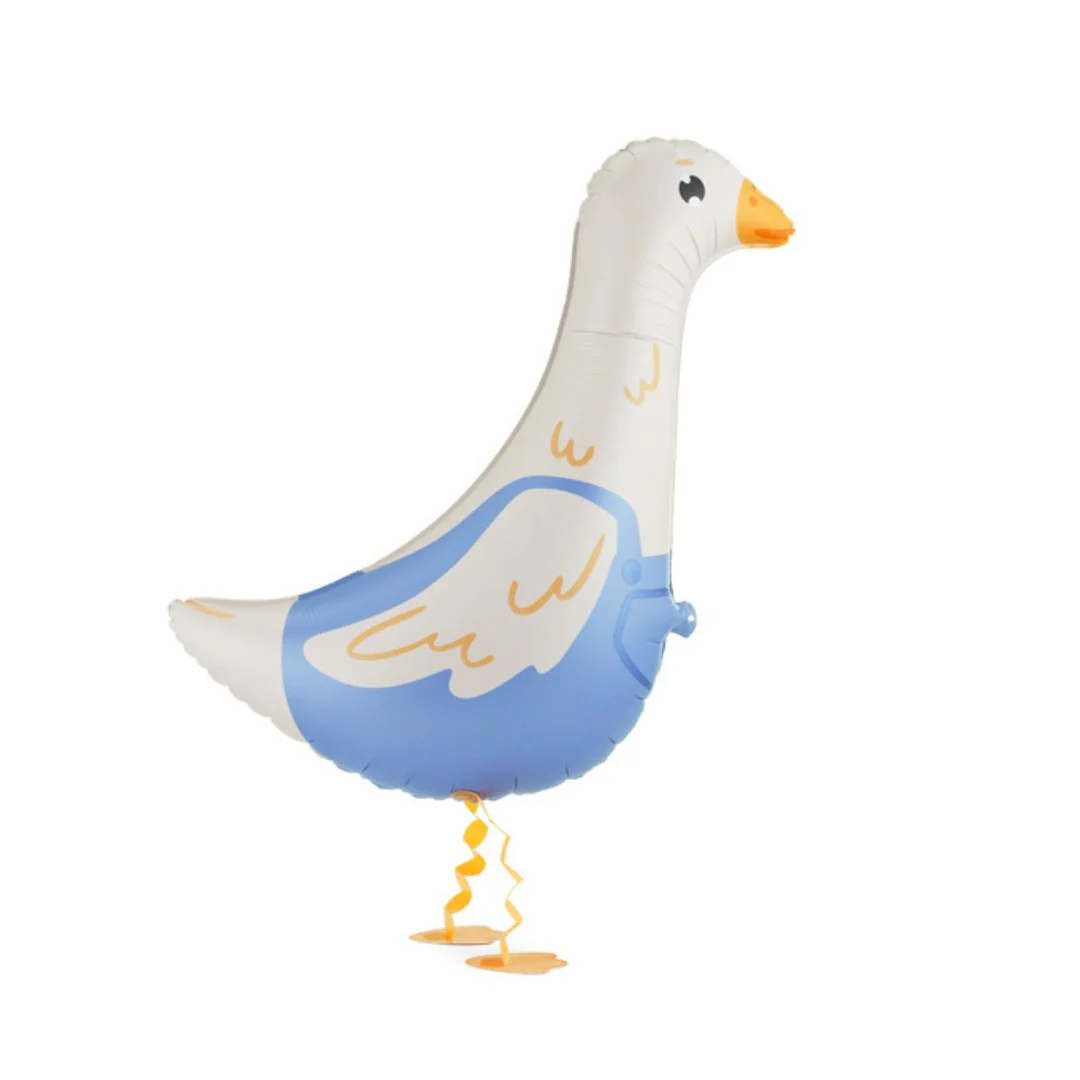 PartyDeco Goose 19" x 27" Supershape Walker Foil Balloon (1)