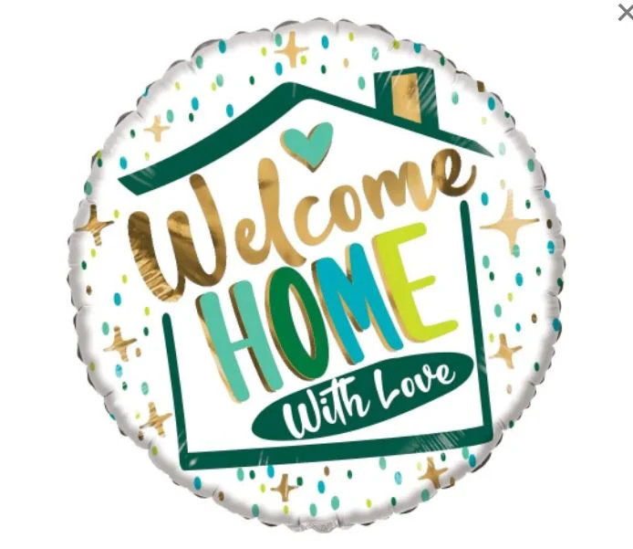 Welcome Home with love 18" Circle