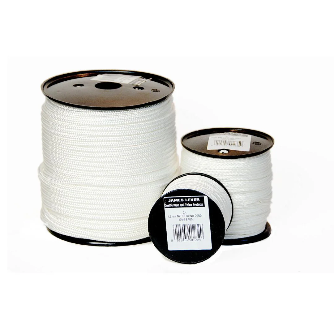 White 2mm Nylon Blind Cord – 100m