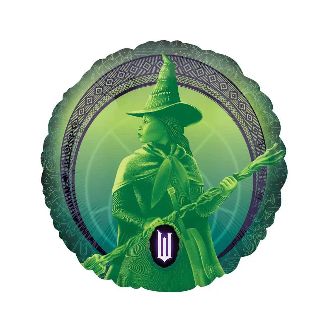 Anagram Wicked 18" Circle Double-sided Foil Balloon (1)
