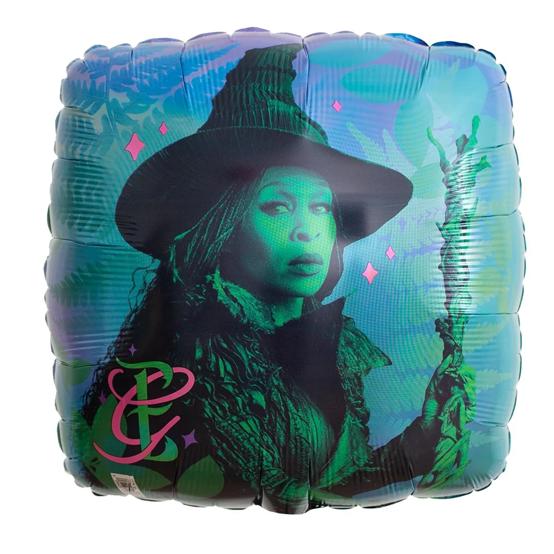 Anagram Wicked For Good 18" Square Foil Balloon (1) - Image 2