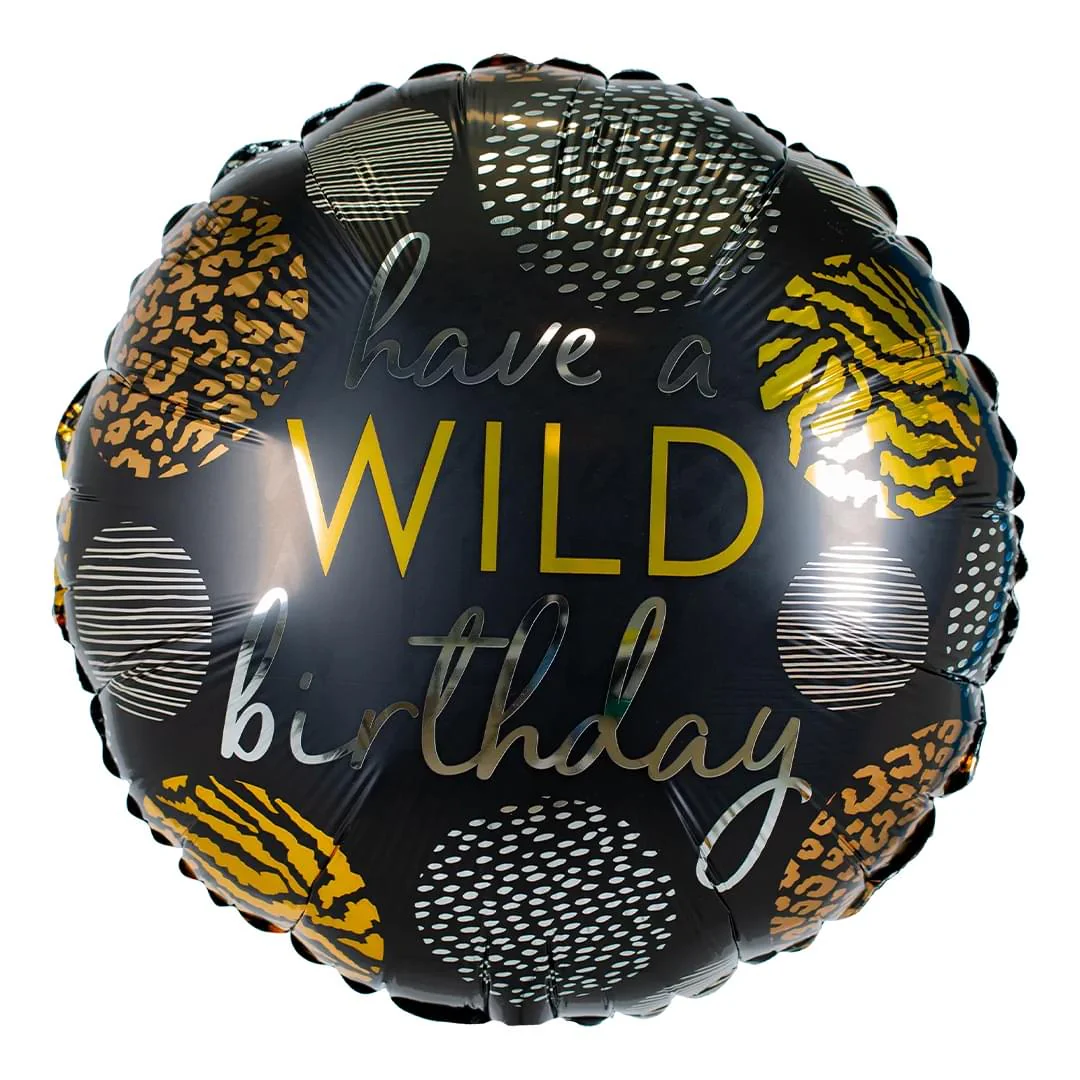 Wild Birthday 18" Circle