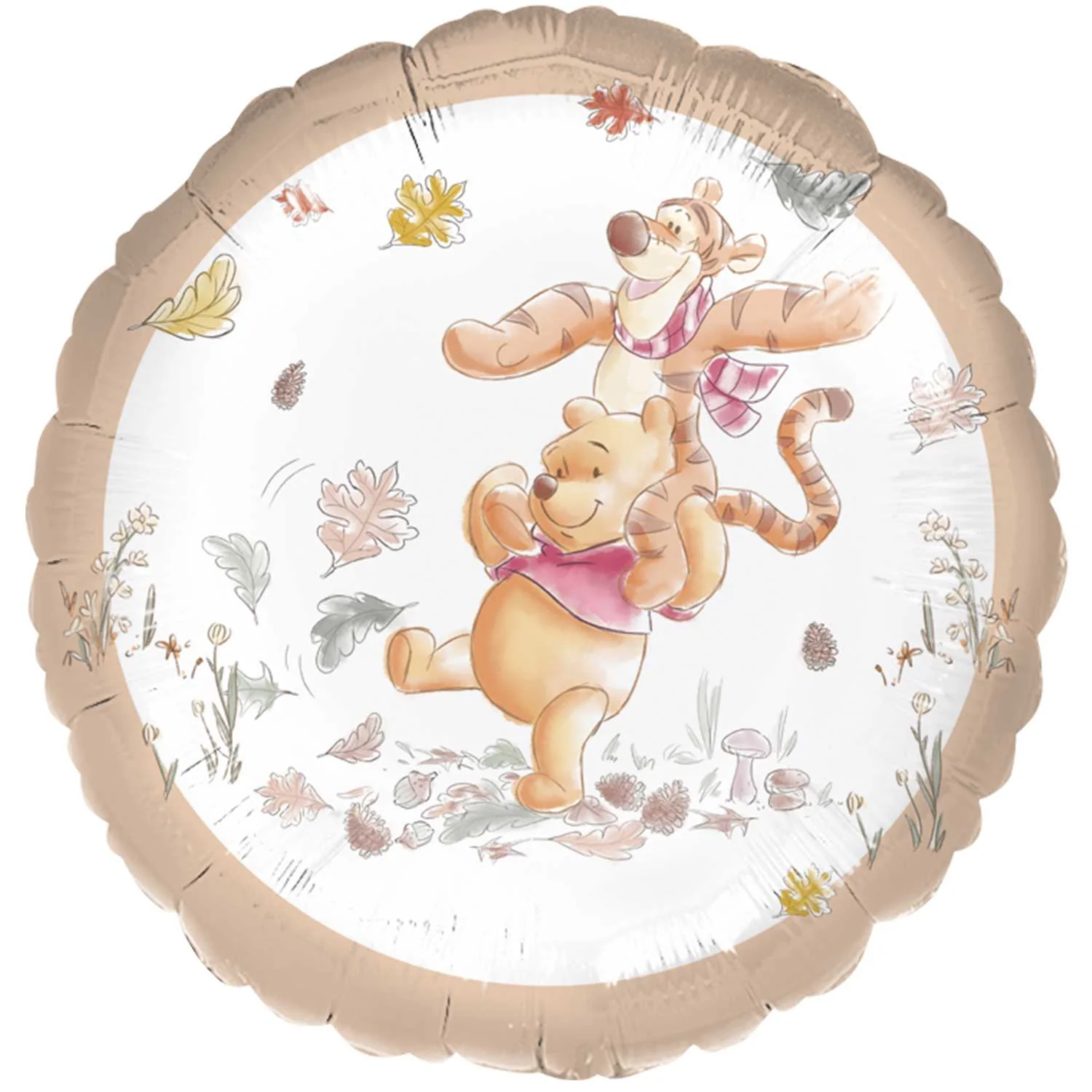 Amscan Winnie The Pooh 18" Circle Foil Balloon (1)