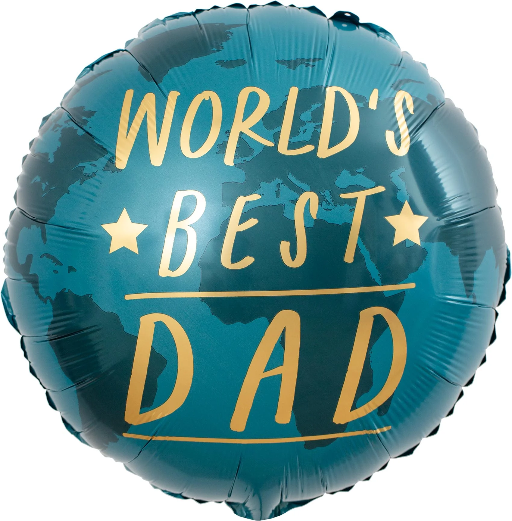 World's Best Dad 22" Foil Father's Day